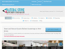 Tablet Screenshot of naturalstonegranite.com